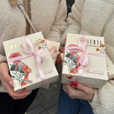 Подарунковий набір для макіяжу обличчя Neverti, 8 продуктів NEVERTI001 фото