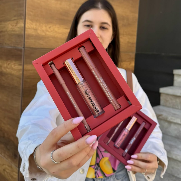 Набір для макіяжу губ Bogenia Perfect Lips BG150 №005 BGN02 фото