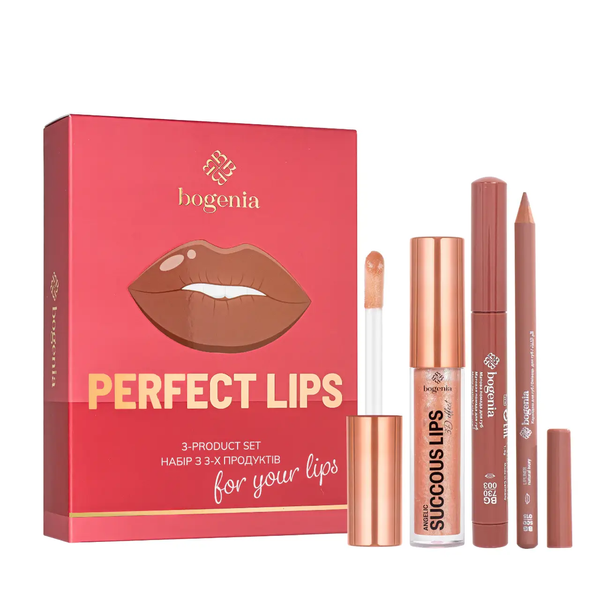 Набір для макіяжу губ Bogenia Perfect Lips BG150 №005 BGN02 фото