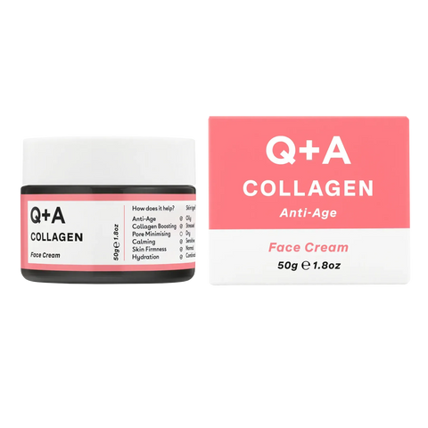 Крем для обличчя з колагеном Q+A Collagen Face Cream 50g. ТЕРМІН ПРИДАТНОСТІ ДО 07.2026р. 742271477258 фото
