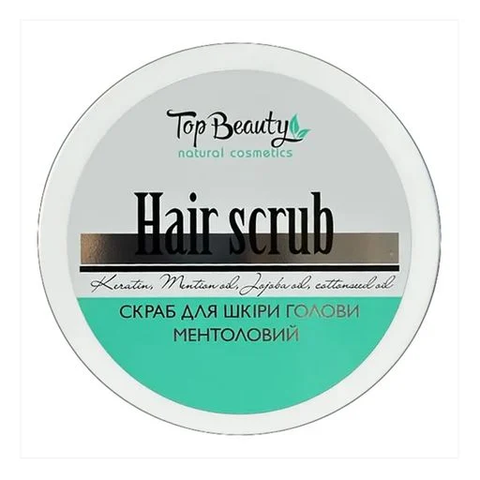 Скраб для шкіри голови Hair scrub ментоловий 250 мл 00-00000468 фото