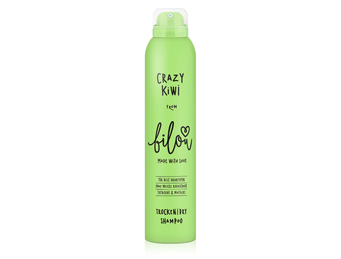 Сухий шампунь для волосся &laquo;Солодкий ківі та пелюстки троянд&raquo; Bilou Crazy Kiwi Dry Shampoo, 200мл 4260723220017 фото