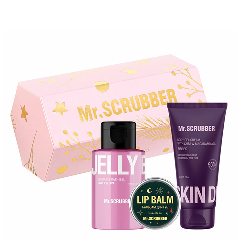 Подарунковий набір Secret Santa Pink Mr.SCRUBBER 2279 фото