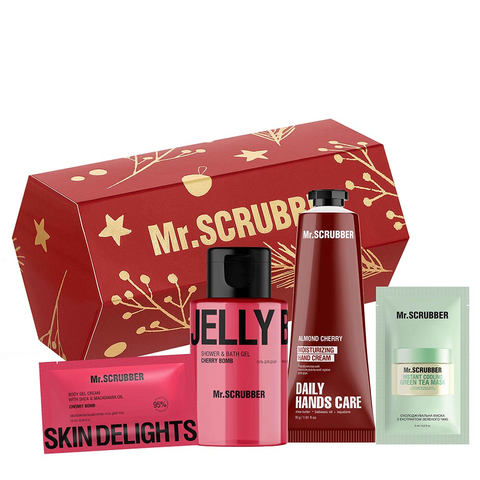 Подарунковий набір Secret Santa Red Mr.SCRUBBER 2245 фото