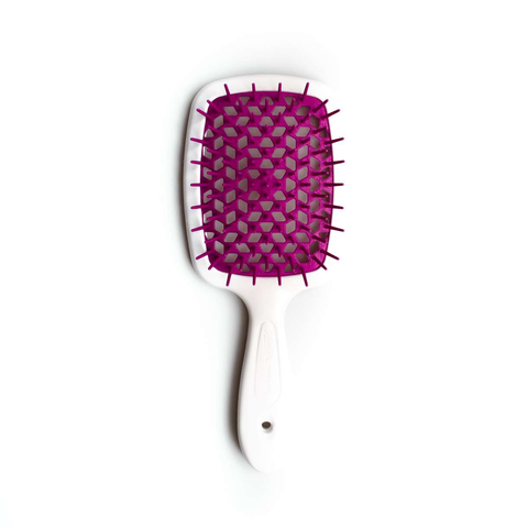 Janeke Superbrush біла з фуксією (стандарт) JN010 фото