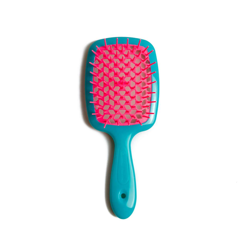 Janeke Superbrush бірюзовий з рожевим (стандарт) JN013 фото