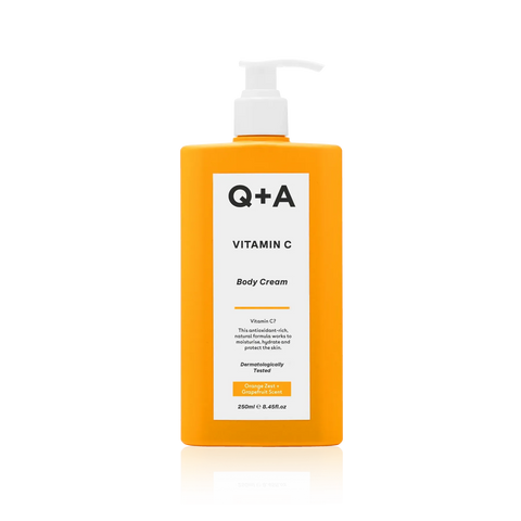 Крем для тіла з вітаміном С Q+A Vitamin C Body Cream 250ml 5060486266388 фото
