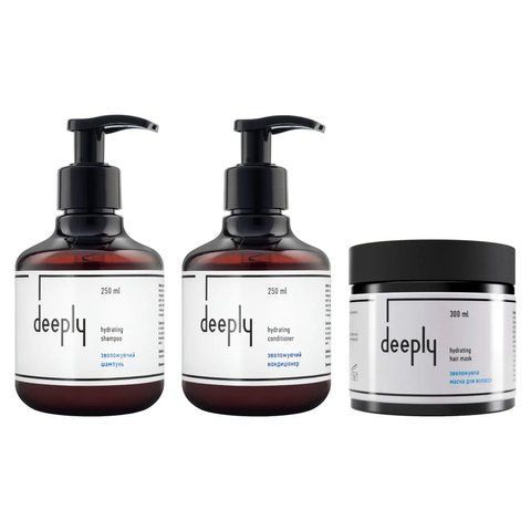 Набір для глибокого зволоження волосся deeply hydrating DP0010-250-DP0014-250-DP0009-300 фото