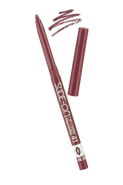 Олівець для губ механічний TF COSMETICS SLIDE-ON LIP LINER U-17 №41 (Marsala) U-17-41 фото